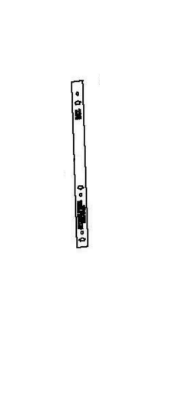 Picture of 101716 Mylar Bottom Latch Bracket Locator