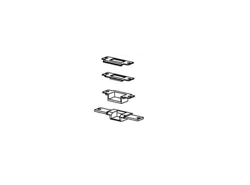 Picture of 103289-9 Double Door Strike Kit, Long Open Back