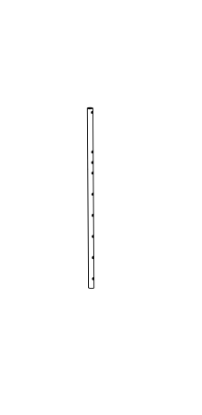 Picture of 105097 Outer top rod, 8'-1" thru 10'