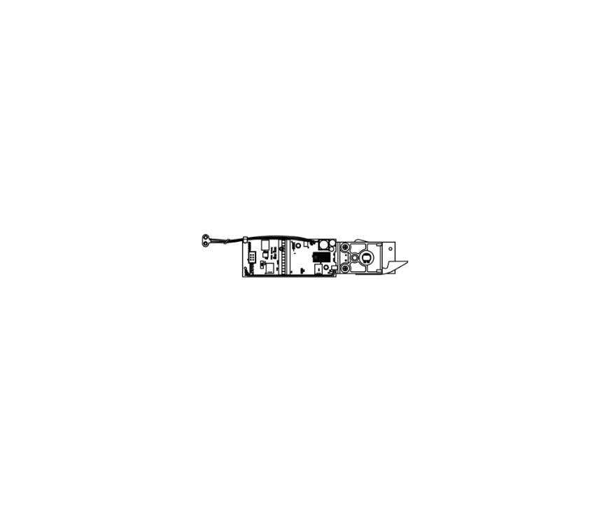 Detex 105034-2 Advantex EE mortise dogging assembly 15/15