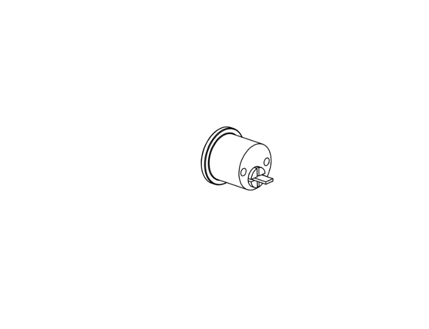 Picture of IC7R-626 Interchangeable Core Rim Cylinder