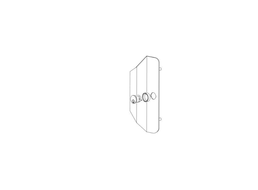 Picture of 105649-RHR-630 Trim, 03Z, Anti-Vandal, RHR