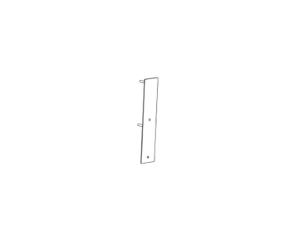 Picture of 105632-9 Trim Pullplate, 02CNV, Narrow CVR: BP10