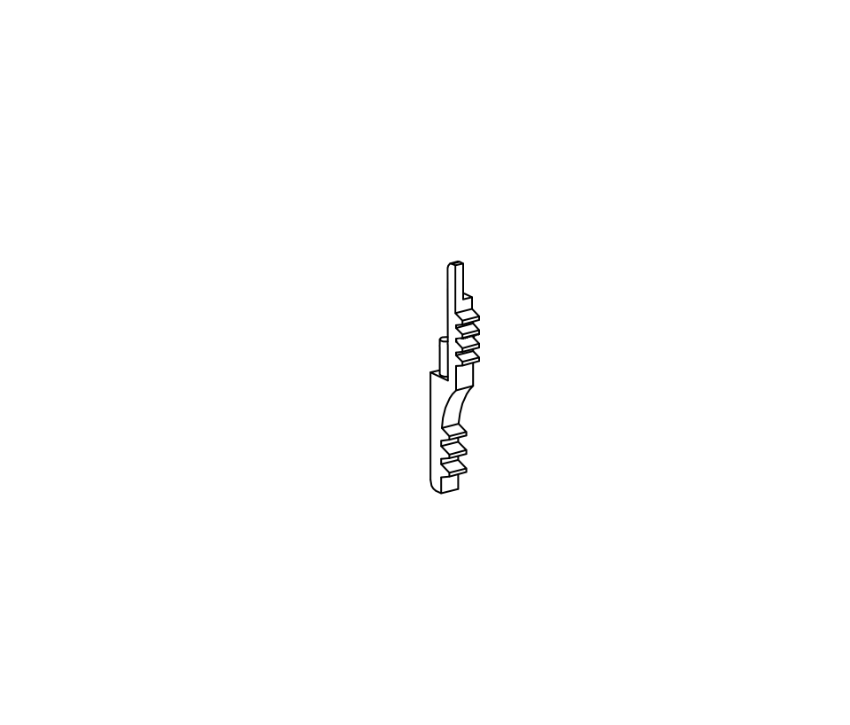 Detex 104212-1 EU RHR rack assembly