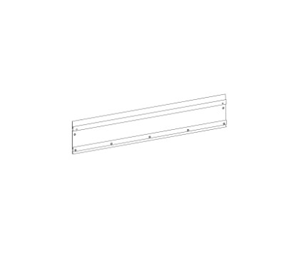 Picture of 12515-13 Hanger plate, AO19, 50.50" long, Aluminum