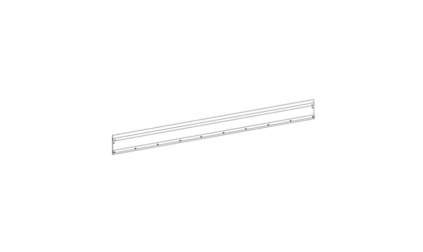 Picture of 12515-5 Hanger plate, AO19, 74" long, Aluminum