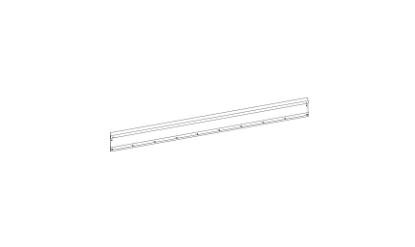 Picture of 12515-15 Hanger plate, AO19, 98.50" long, Aluminum