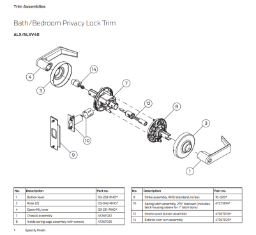 Trim Assembly