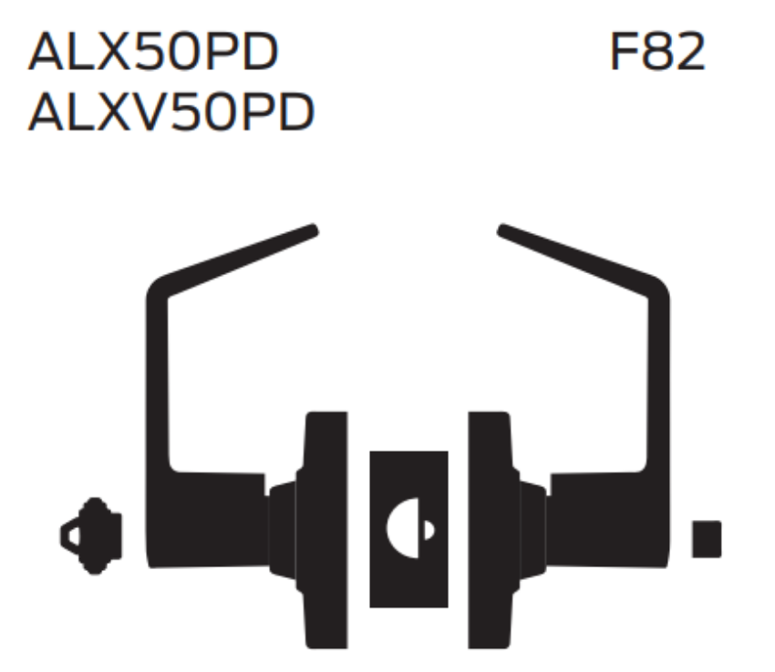 Picture of ALX50PD Entrance/Office Lock