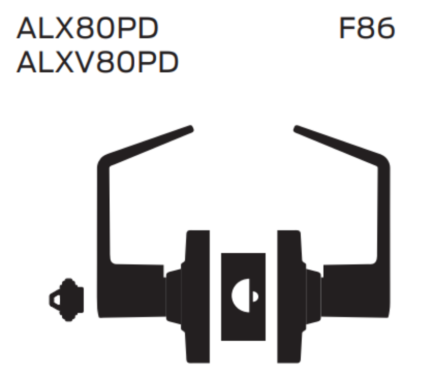 Picture of ALX80 Storeroom Lock