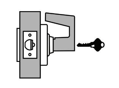 Picture of ND25x80 Storeroom Exit Lock