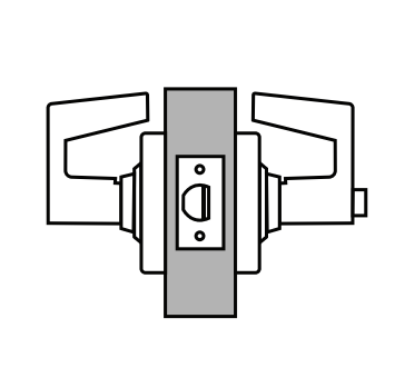 Picture of ND40 IND OS Bath/Bedroom Privacy with Outside Indicator