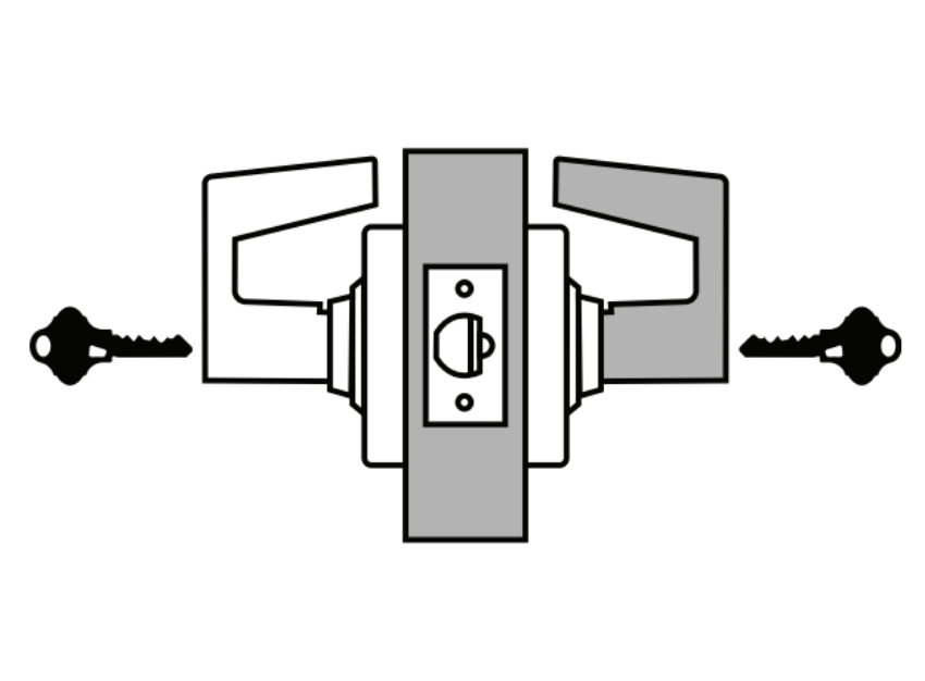 Picture of ND70x80 Classroom by storeroom lock