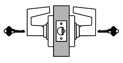 Picture of ND75 Classroom security lock