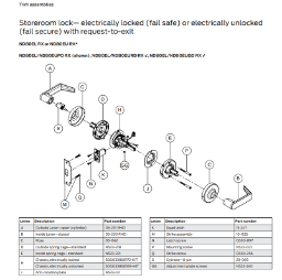 Trim with request-to-exit