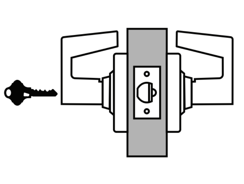 Picture of ND81 Accessible storeroom lock
