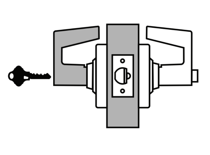 Picture of ND85 Faculty restroom lock