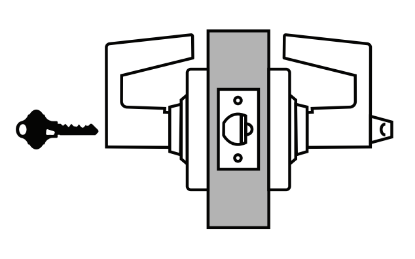 Picture of ND92 Vandlgard entrance lock