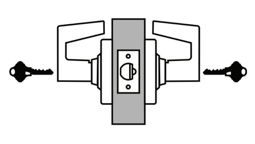 Picture of ND93 Vandlgard vestibule lock