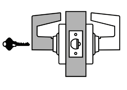 Picture of ND96 Vandlgard storeroom lock