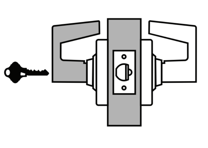 Picture of ND96 Vandlgard storeroom lock