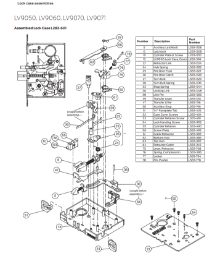 LV Lock Case Assembly