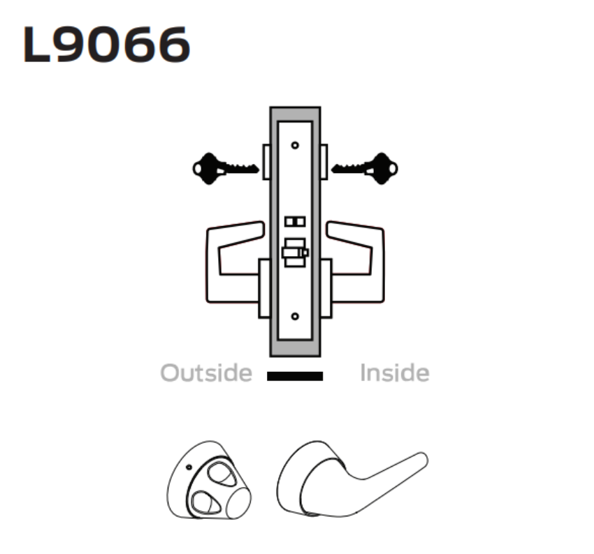 Picture of L9066 Store lock