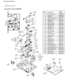 Lock Case Assembly