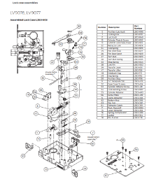 LV Lock Case Assembly