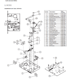 LV Lock Case Assembly