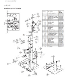 LV Lock Case Assembly