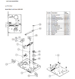 LV Lock Case Assembly