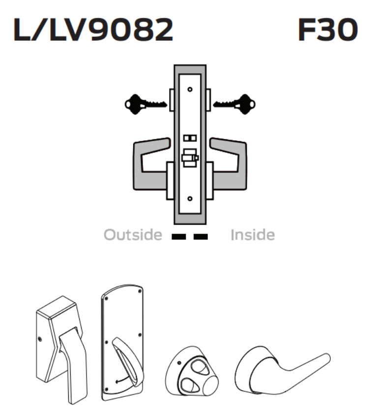 Picture of L9082 Institution lock