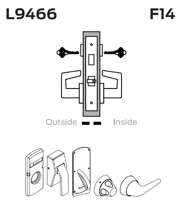 Picture of L9466 Utility room/storeroom lock
