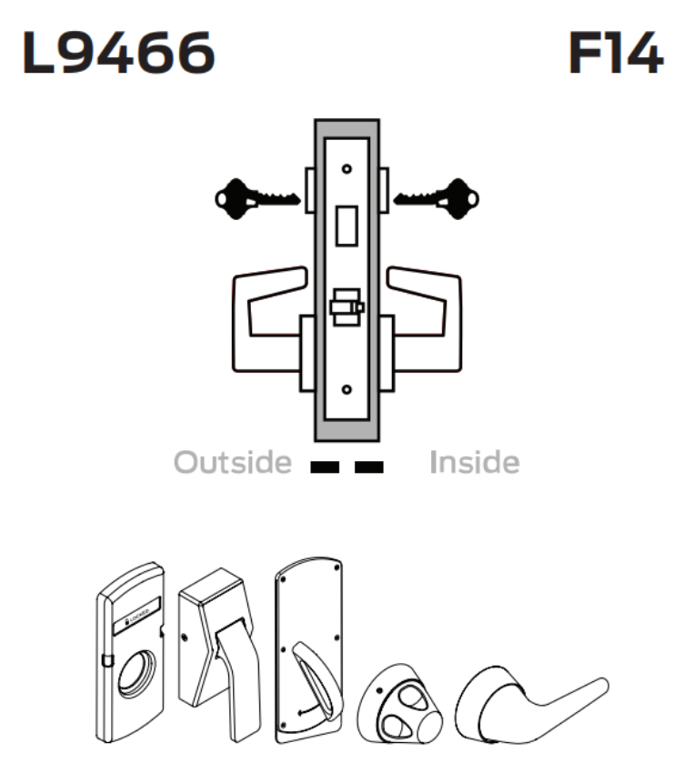 Picture of L9466 Utility room/storeroom lock