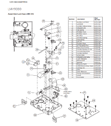LV Lock Case Assembly