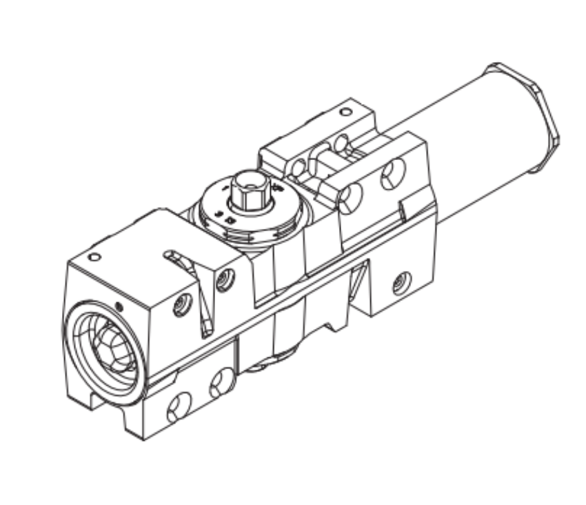 Picture of 4004T-3071 Standard Cylinder Assembly - Size 4