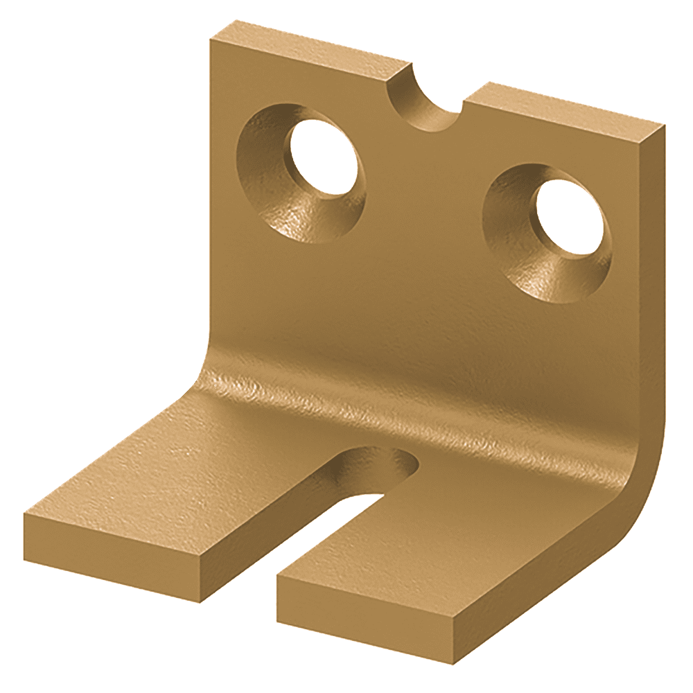 639 / US10 - Satin Bronze Plated