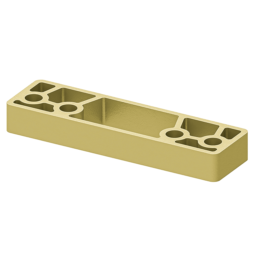 633 / US4 - Satin Brass Plated