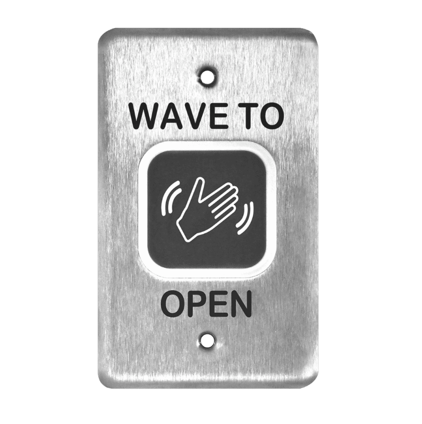 Picture of 8310-810S Touchless Actuator, Single Gang, Wave Icon and Text
