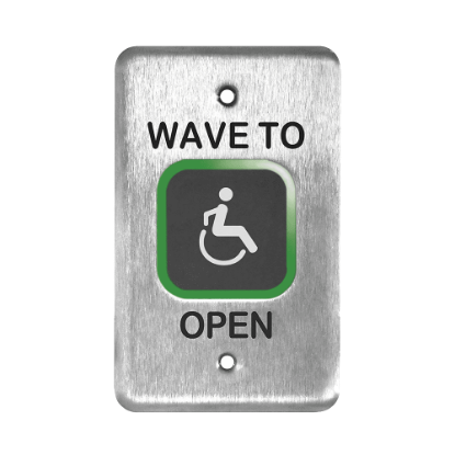 Picture of 8310-810SA Touchless Actuator, Single Gang, Wheelchair Icon and Text