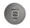 Picture of 8310-810R Touchless Actuator, Round, Wave Icon and Text