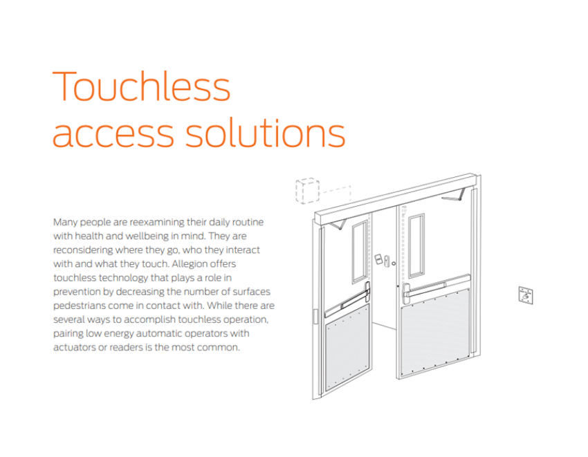 Picture of 8310-813WH Touchless Actuator, White Single and Double Gang, Wave Icon and Text