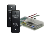 Picture of 8310-3813JW Touchless Actuator, Black Jamb, Wave Icon and Text Kit
