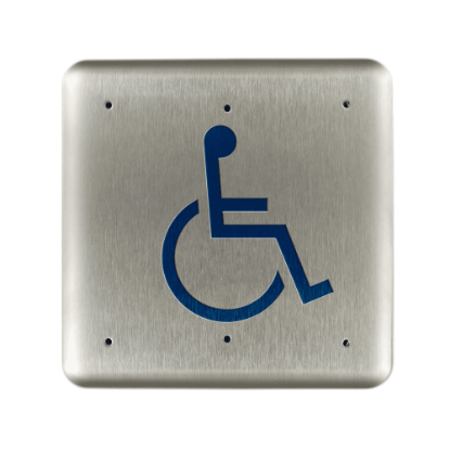 Picture of 8310-853 Actuator, Wall Mount, Logo, 4-3/4" x 4-3/4"