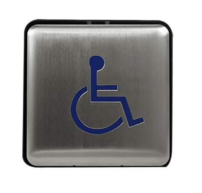 Picture of 8310-853WP Actuator, Wall Mount, Logo, Wireless, 4-3/4" x 4-3/4"