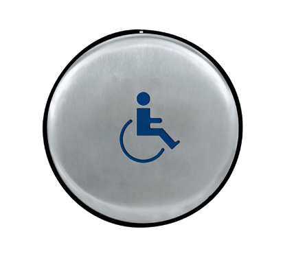 Picture of 8310-852WP Actuator, Wall Mount, Logo, Wireless, 6" Round