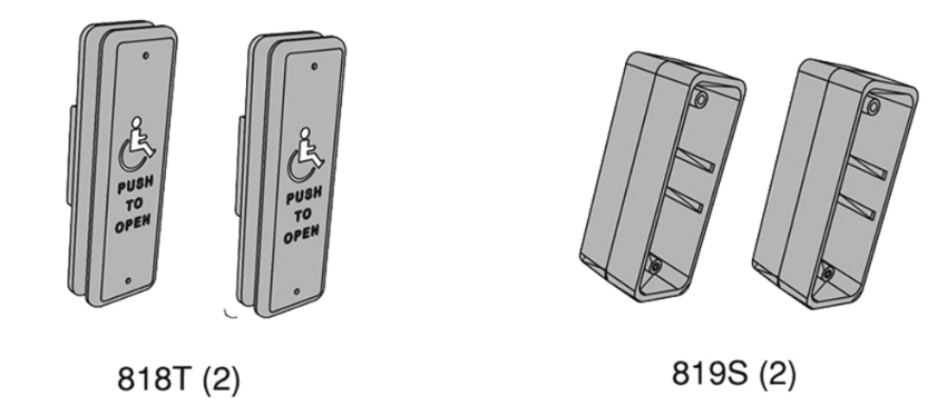 Picture of 8310-3822T Actuator Package, Logo, Text, 1-1/2" x 4-3/4"