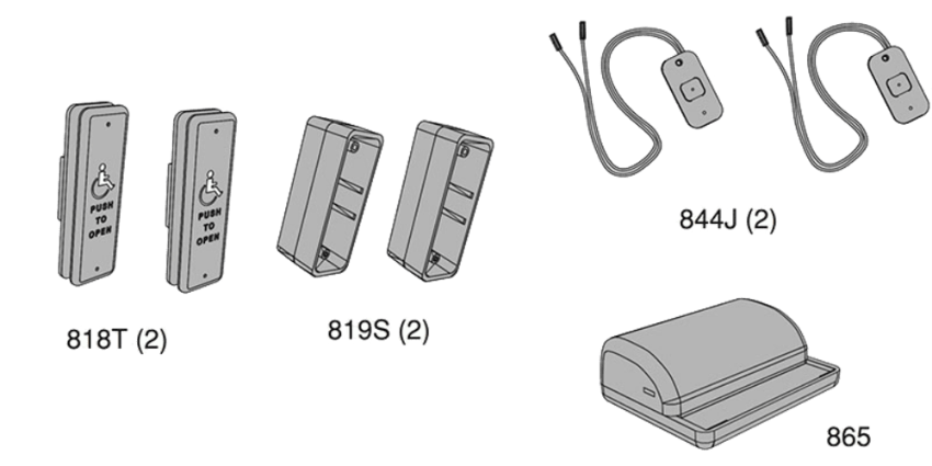 Picture of 8310-3822TW Actuator Package, Logo, Text, Wireless, 1-1/2" x 4-3/4"