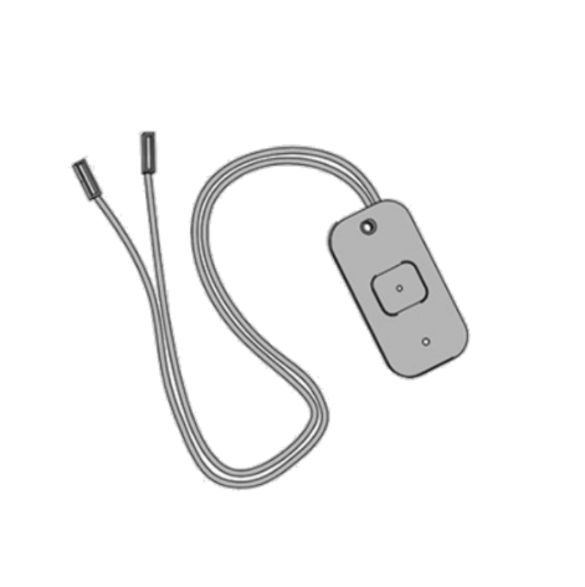 Picture of 8310-3818TWF Actuator, Jamb Mount, Logo, Text, Wireless, Flush, 1-1/2" x 4-3/4"